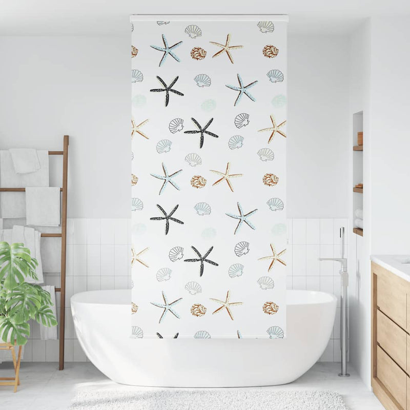 Load image into Gallery viewer, Vidaxl doucherolgordijn met cassette 90x240 cm stofbreedte 86 cm