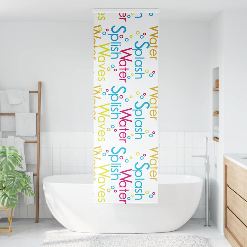 Load image into Gallery viewer, Vidaxl doucherolgordijn met cassette 80x240 cm stofbreedte 76 cm