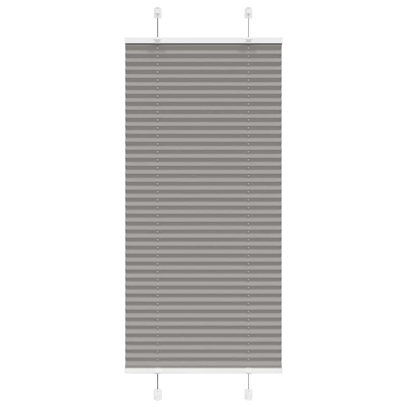 Load image into Gallery viewer, Vidaxl plissé rolgordijn 60x100 cm stofbreedte 59,4 cm antraciet