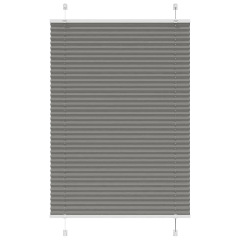 Load image into Gallery viewer, Vidaxl plissé rolgordijn 95x100 cm stofbreedte 94,4 cm antraciet