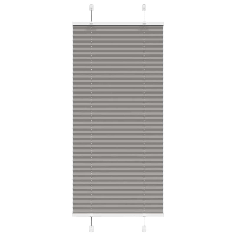 Load image into Gallery viewer, Vidaxl plissé rolgordijn 60x150 cm stofbreedte 59,4 cm antraciet