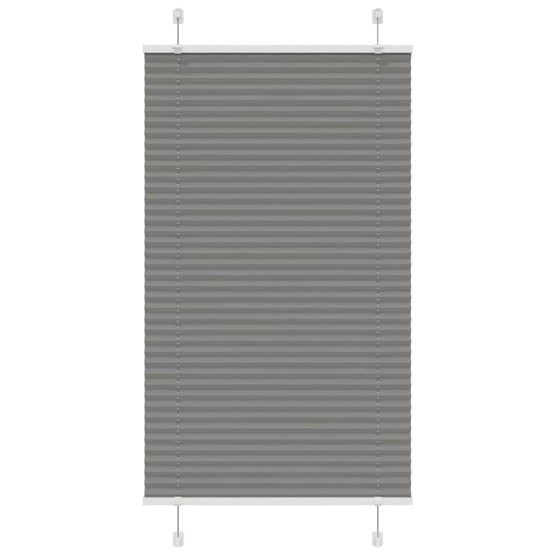 Load image into Gallery viewer, Vidaxl plissé rolgordijn 70x150 cm stofbreedte 69,4 cm antraciet