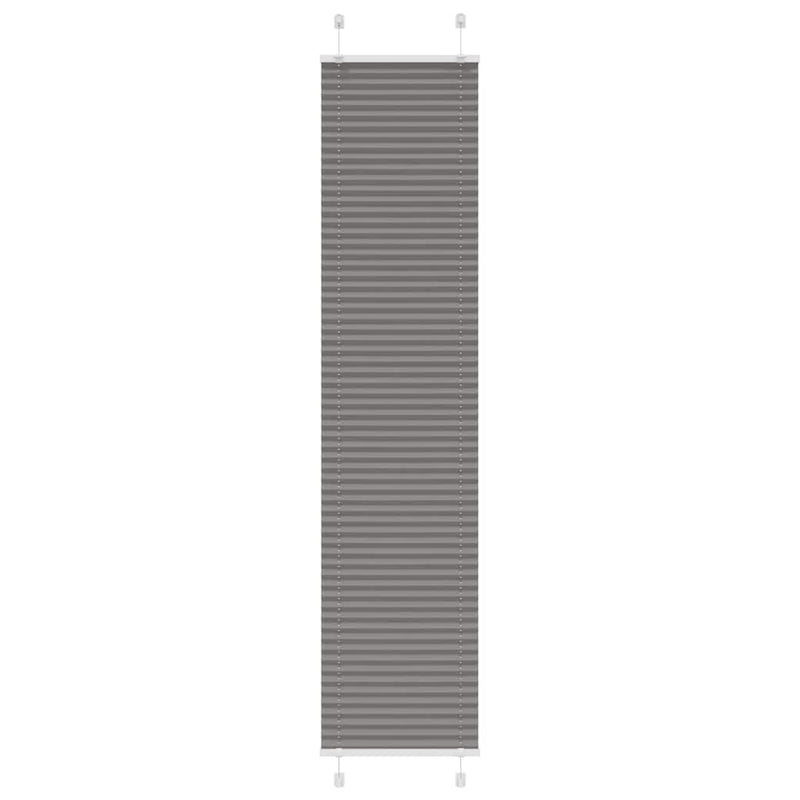 Load image into Gallery viewer, Vidaxl plissé rolgordijn 45x200 cm stofbreedte 44,4 cm antraciet