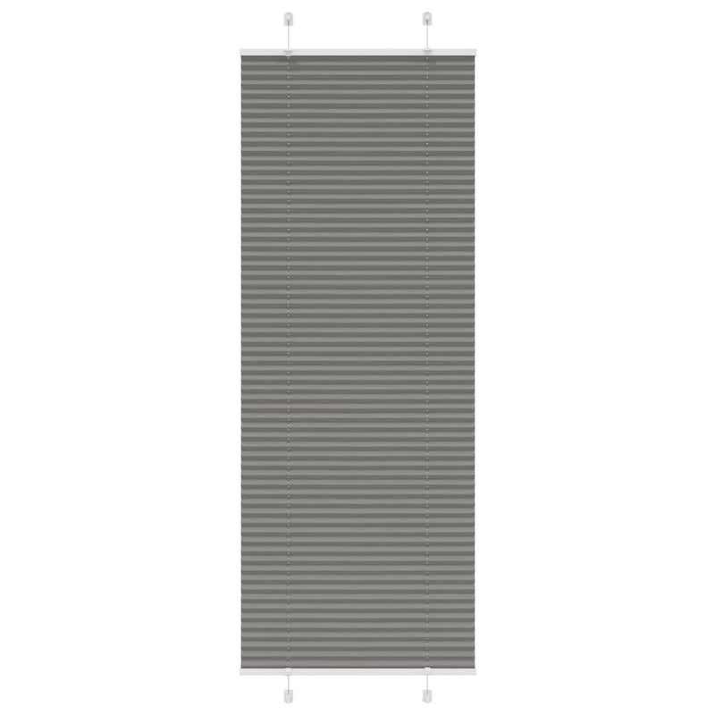 Load image into Gallery viewer, Vidaxl plissé rolgordijn 80x200 cm stofbreedte 79,4 cm antraciet