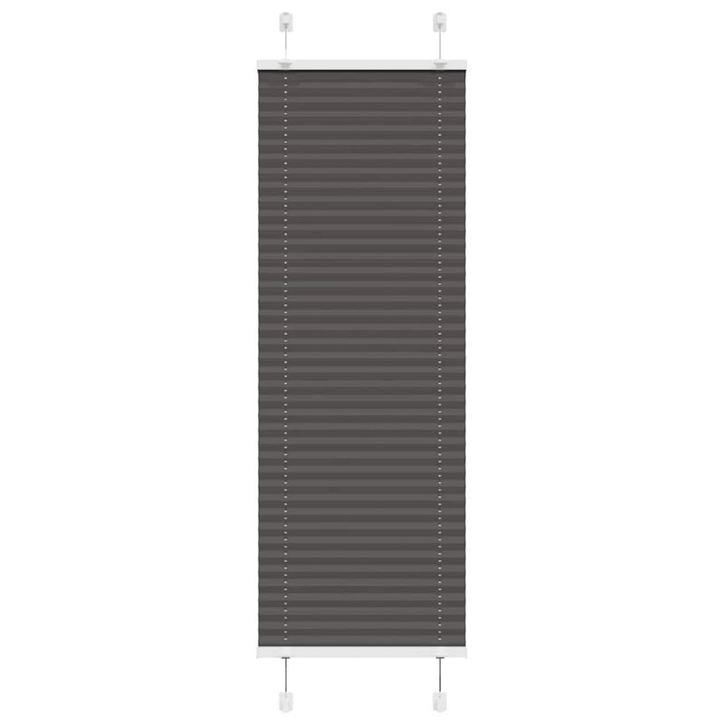 Load image into Gallery viewer, Vidaxl plissé rolgordijn 40x100 cm stofbreedte 39,4 cm polyester zwart