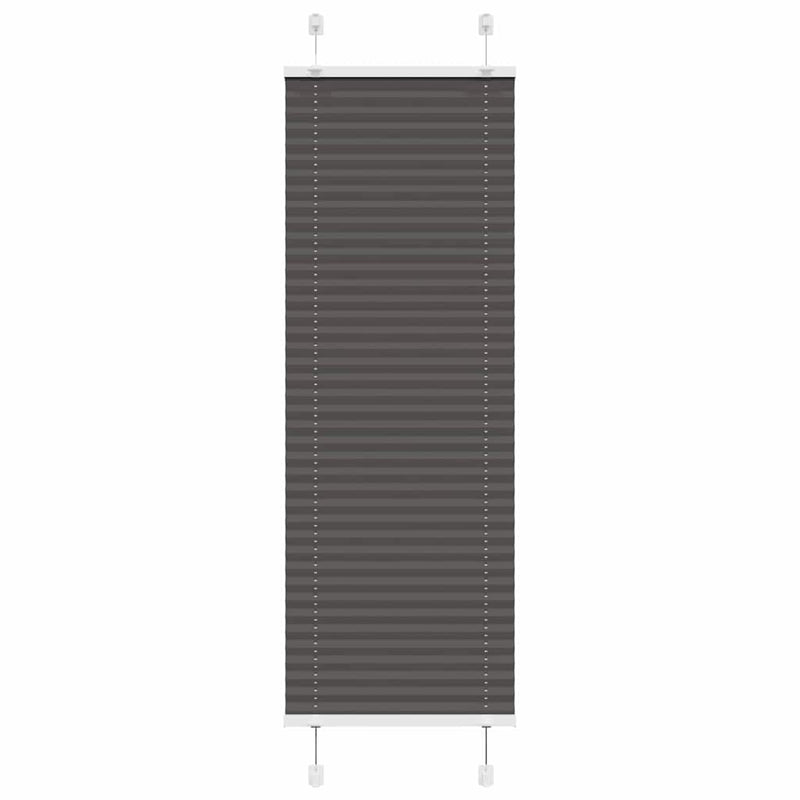 Load image into Gallery viewer, Vidaxl plissé rolgordijn 50x100 cm stofbreedte 49,4 cm polyester zwart