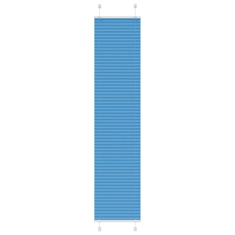 Load image into Gallery viewer, Vidaxl plissé rolgordijn 40x200 cm stofbreedte 39,4 cm polyester blauw
