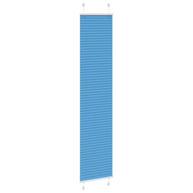 Load image into Gallery viewer, Vidaxl plissé rolgordijn 40x200 cm stofbreedte 39,4 cm polyester blauw