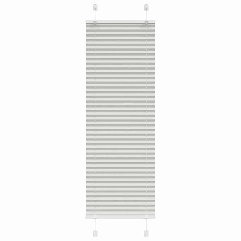 Load image into Gallery viewer, Vidaxl plissé rolgordijn 50x100 cm stofbreedte 49,4 cm lichtgrijs