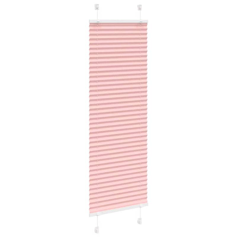 Load image into Gallery viewer, Vidaxl plissé rolgordijn 50x150 cm stofbreedte 49,4 cm polyester roze