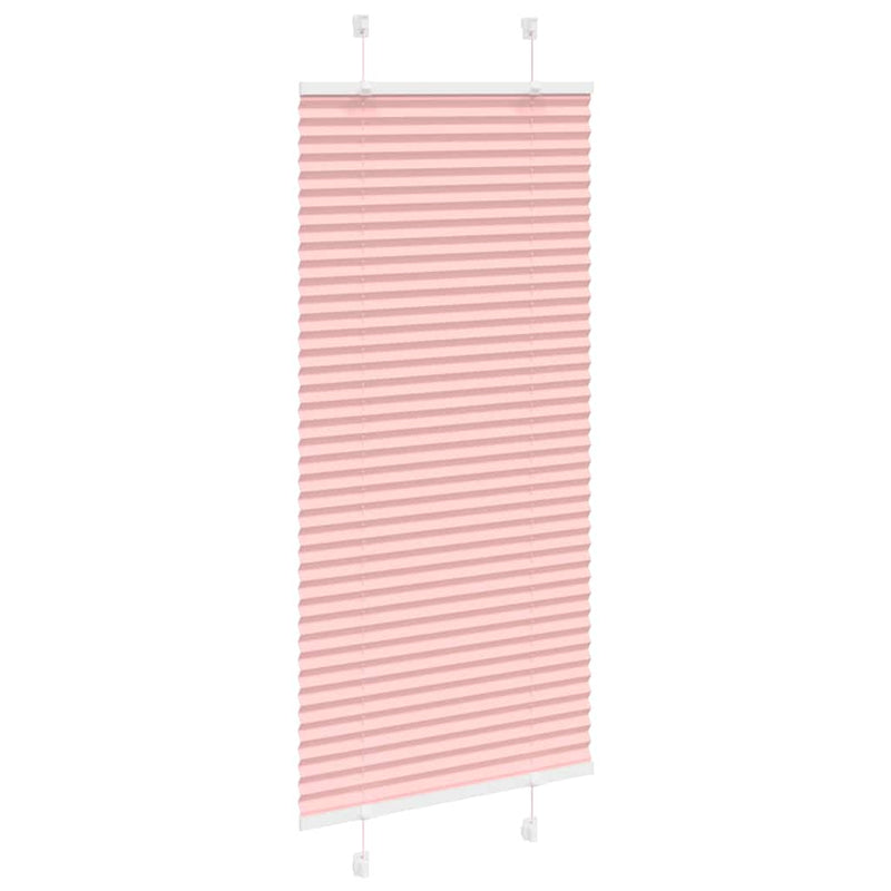 Load image into Gallery viewer, Vidaxl plissé rolgordijn 65x150 cm stofbreedte 64,4 cm polyester roze