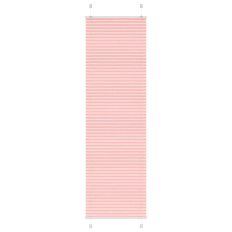 Load image into Gallery viewer, Vidaxl plissé rolgordijn 60x200 cm stofbreedte 59,4 cm polyester roze