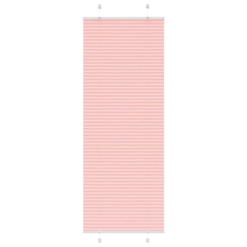 Load image into Gallery viewer, Vidaxl plissé rolgordijn 70x200 cm stofbreedte 69,4 cm polyester roze