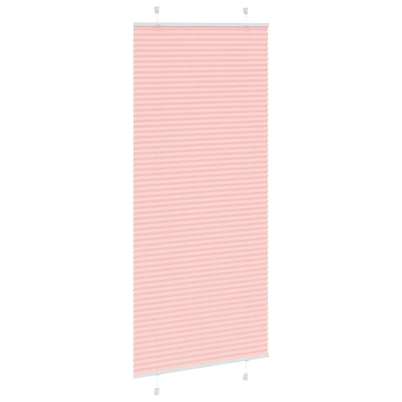 Load image into Gallery viewer, Vidaxl plissé rolgordijn 95x200 cm stofbreedte 94,4 cm polyester roze