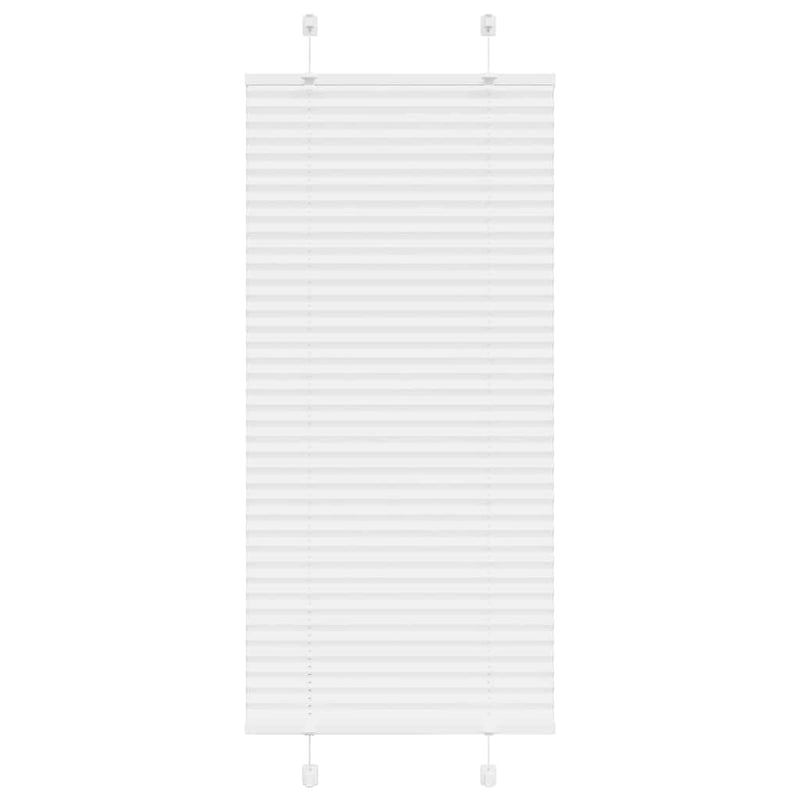 Load image into Gallery viewer, Vidaxl plissé rolgordijn 60x100 cm stofbreedte 59,4 cm polyester wit