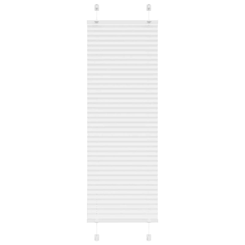 Load image into Gallery viewer, Vidaxl plissé rolgordijn 45x150 cm stofbreedte 44,4 cm polyester wit