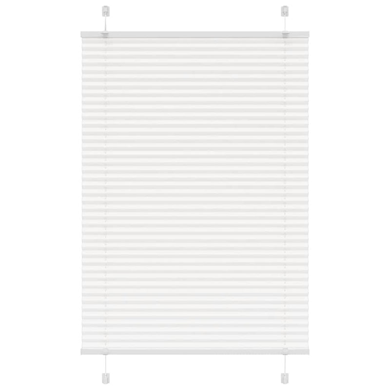 Load image into Gallery viewer, Vidaxl plissé rolgordijn 100x150 cm stofbreedte 99,4cm polyester wit