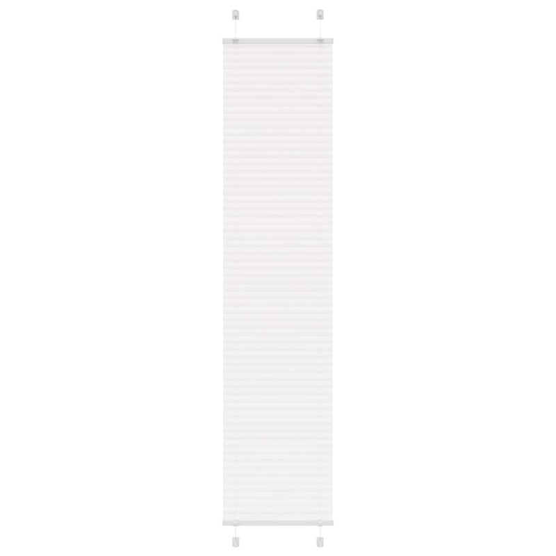 Load image into Gallery viewer, Vidaxl plissé rolgordijn 40x200 cm stofbreedte 39,4 cm polyester wit