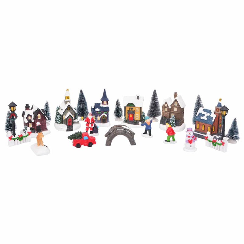 Load image into Gallery viewer, Vidaxl kerst tafeldecoratie multikleur hars, kunststof