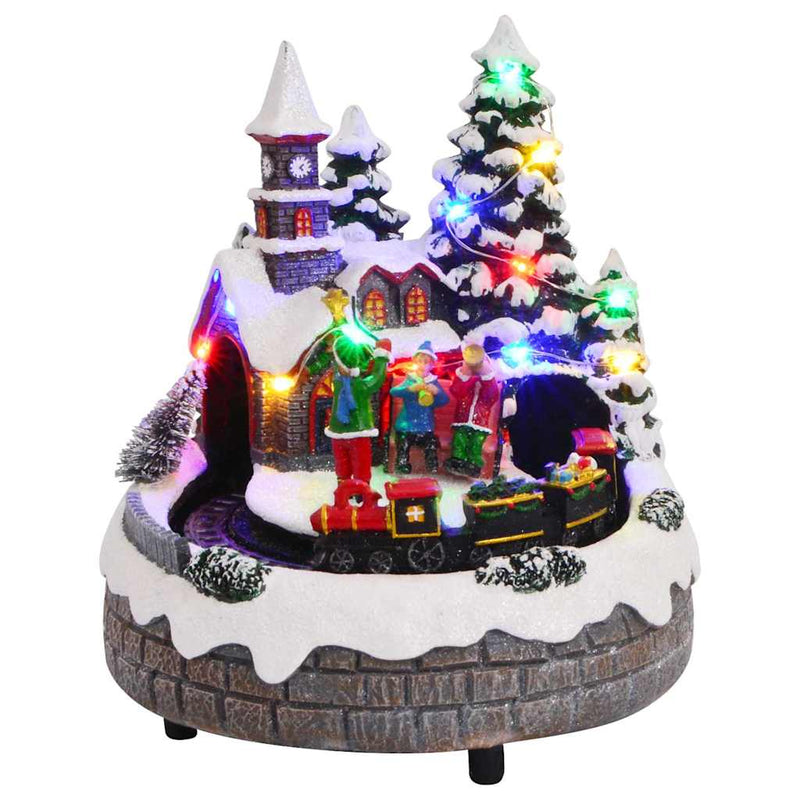 Load image into Gallery viewer, Vidaxl kerst tafelopstelling multikleur 16 x 16 x 19 cm kunststof