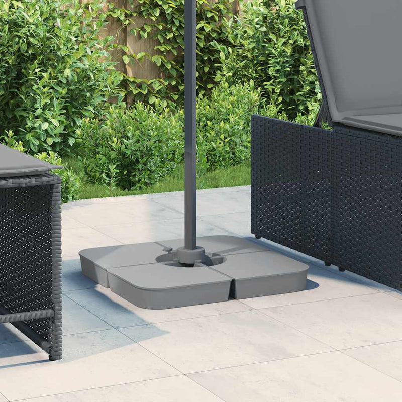 Load image into Gallery viewer, Vidaxl 4-delige set parasolvoeten voor kruisvoet parasol 100 kg pp
