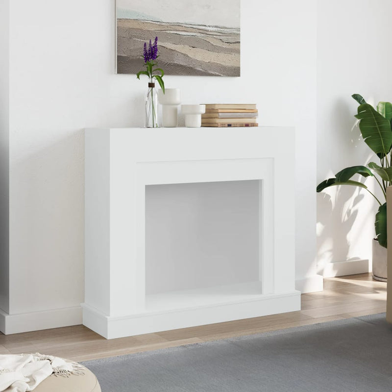 Load image into Gallery viewer, Vidaxl haardombouw 100x30x87,5 cm bewerkt hout wit