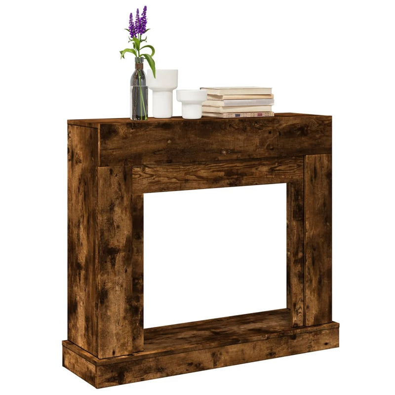 Load image into Gallery viewer, Vidaxl haardombouw 100x30x87,5 cm bewerkt hout gerookt eikenkleurig
