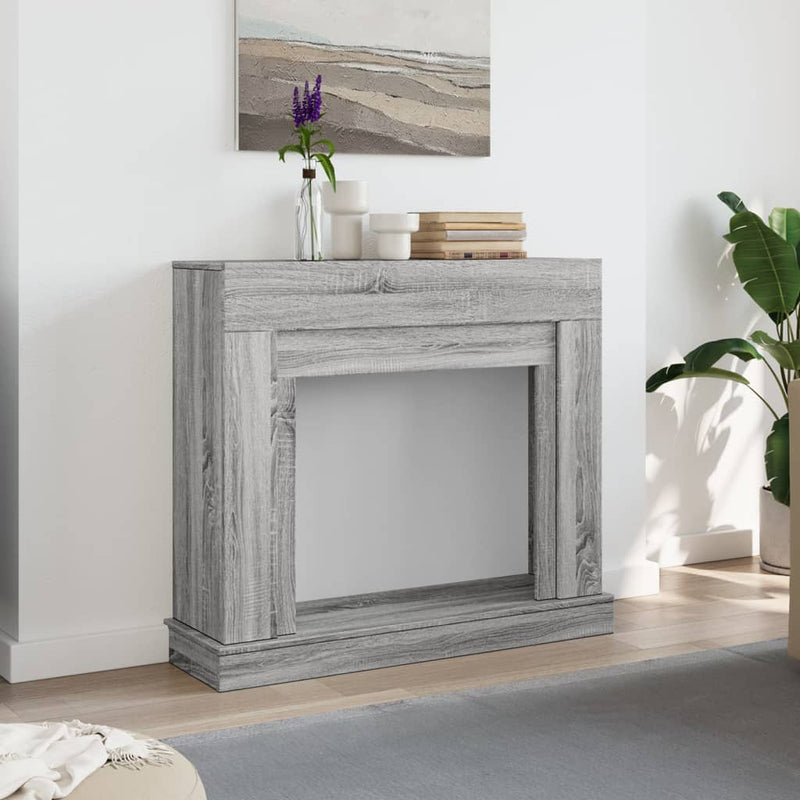 Load image into Gallery viewer, Vidaxl haardombouw 100x30x87,5 cm bewerkt hout grijs sonoma eikenkleur