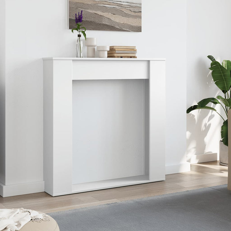 Load image into Gallery viewer, Vidaxl haardombouw 100x20x100 cm bewerkt hout wit