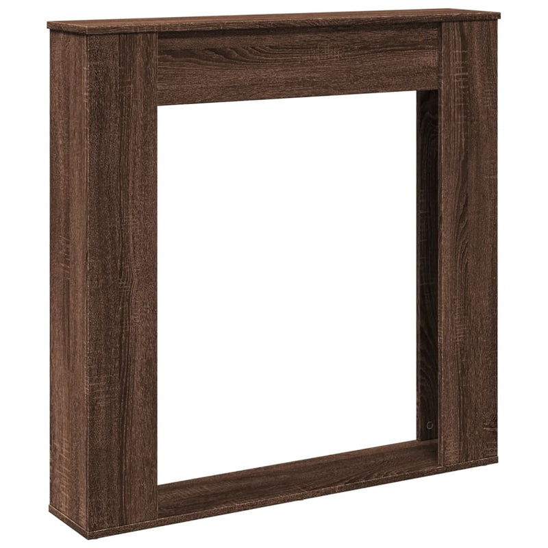 Load image into Gallery viewer, Vidaxl haardombouw 100x20x100 cm bewerkt hout bruin eikenkleurig