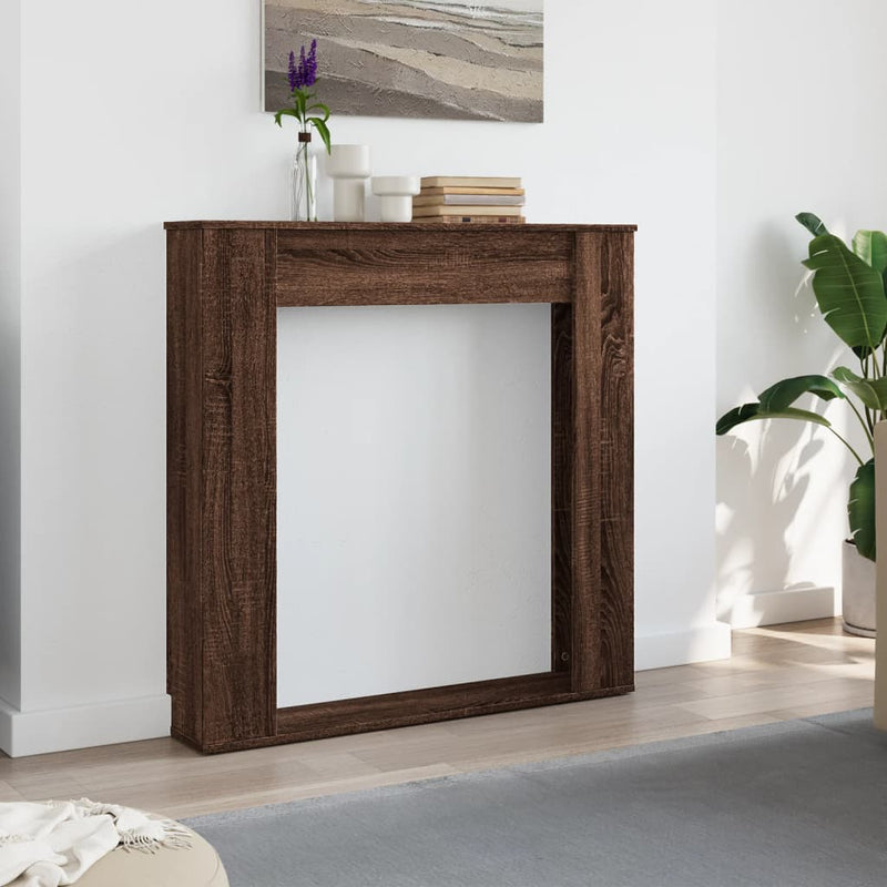 Load image into Gallery viewer, Vidaxl haardombouw 100x20x100 cm bewerkt hout bruin eikenkleurig