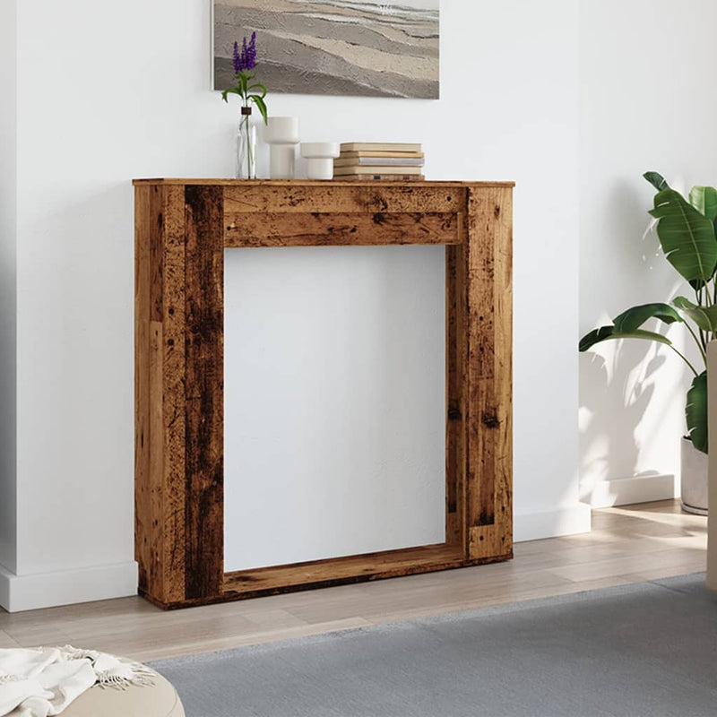 Load image into Gallery viewer, Vidaxl haardombouw 100x20x100 cm bewerkt hout oud houtkleurig