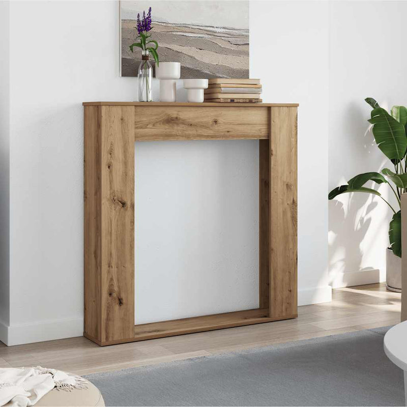 Load image into Gallery viewer, Vidaxl haardombouw 100x20x100 cm bewerkt hout artisanaal eikenkleurig
