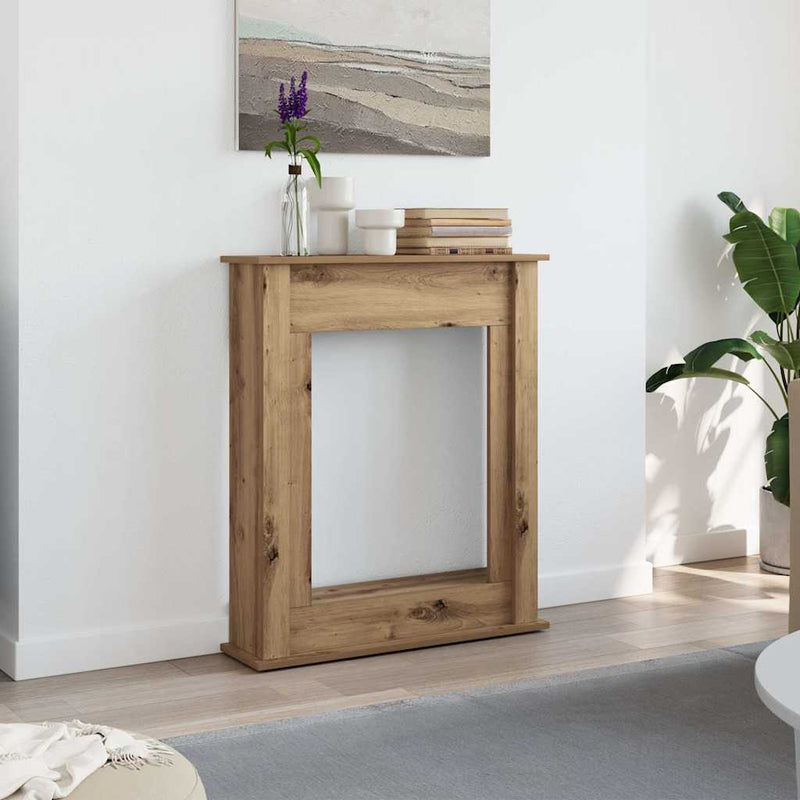 Load image into Gallery viewer, Vidaxl haardombouw 75x20x87,5 cm bewerkt hout artisanaal eikenkleurig