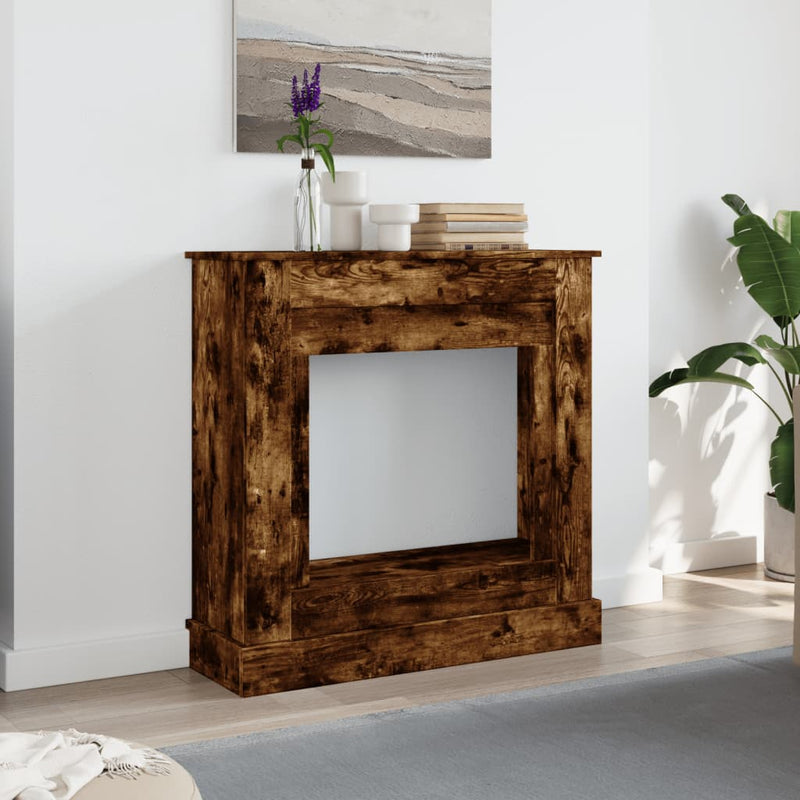 Load image into Gallery viewer, Vidaxl haardombouw 90x30x90 cm bewerkt hout gerookt eikenkleurig