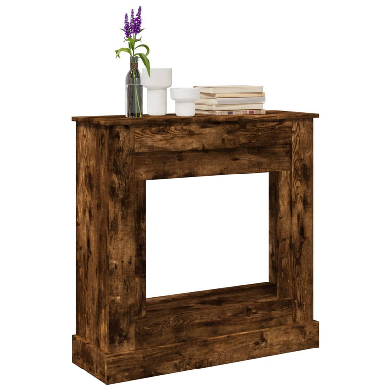 Load image into Gallery viewer, Vidaxl haardombouw 90x30x90 cm bewerkt hout gerookt eikenkleurig