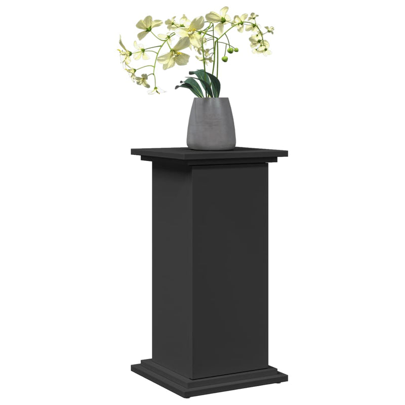 Load image into Gallery viewer, Vidaxl sokkel met opbergruimte 31x30x60 cm bewerkt hout zwart