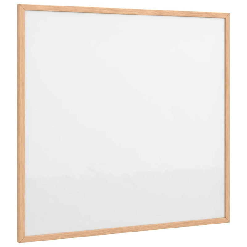 Load image into Gallery viewer, Vidaxl magnetisch whiteboard met massief grenenhouten frame 60x55 cm