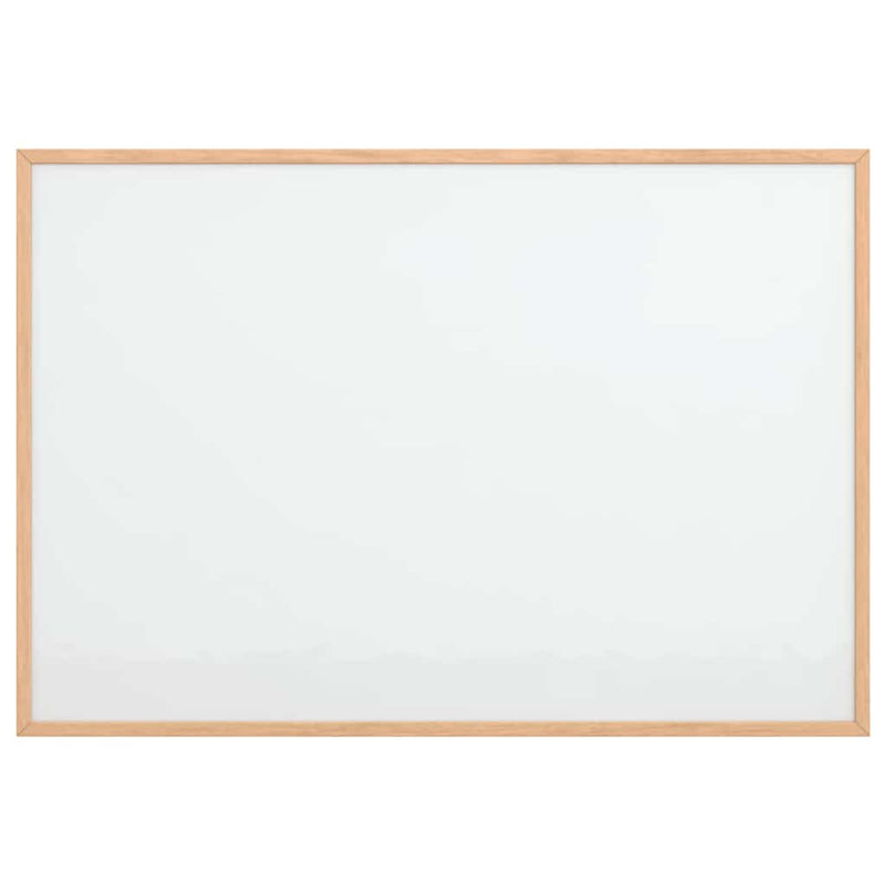 Load image into Gallery viewer, Vidaxl magnetisch whiteboard met massief grenenhouten frame 80x55 cm
