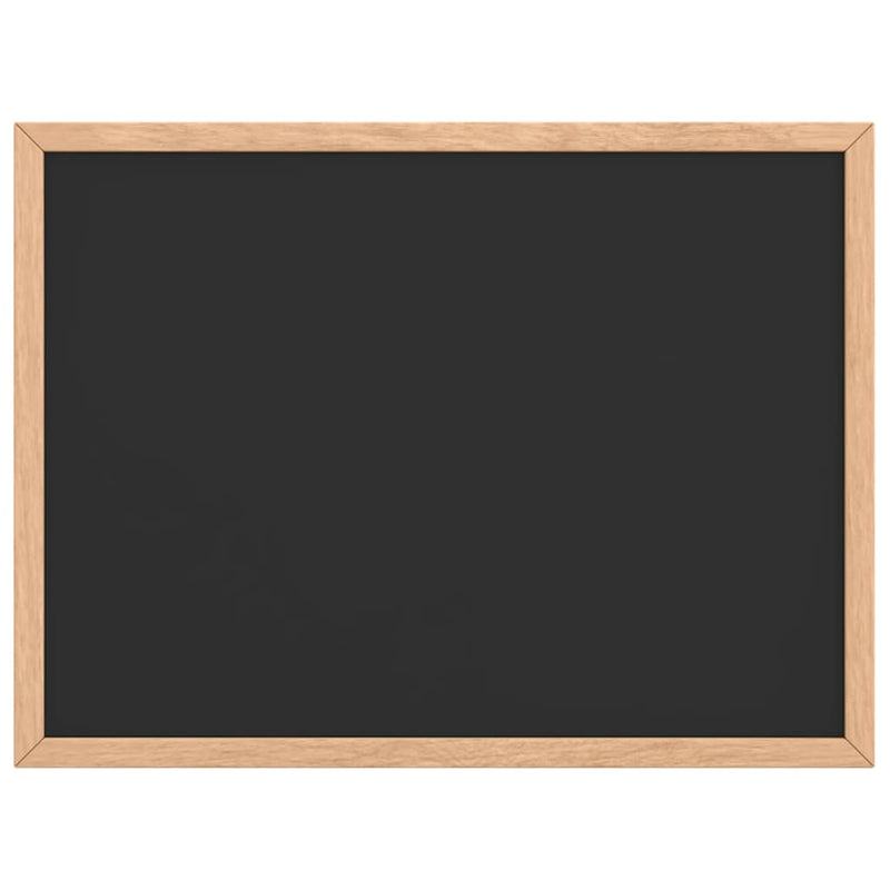 Load image into Gallery viewer, Vidaxl krijtbord met massief grenenhouten frame 40x30 cm zwart