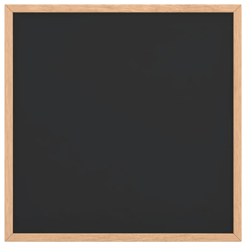 Load image into Gallery viewer, Vidaxl krijtbord met massief grenenhouten lijst 40x40 cm zwart
