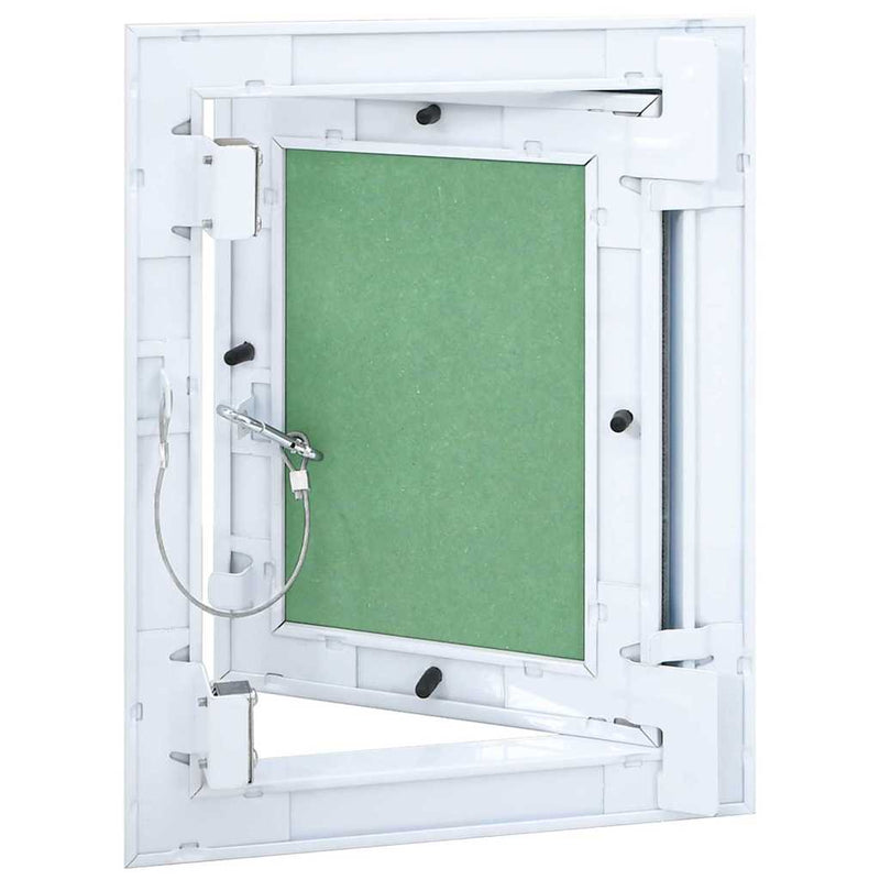 Load image into Gallery viewer, Vidaxl toegangs paneel groen en zilver 20 x 25 cm