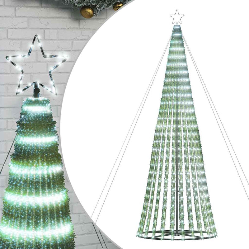 Load image into Gallery viewer, Vidaxl led-kerstboom 1028 leds koud wit 403 cm