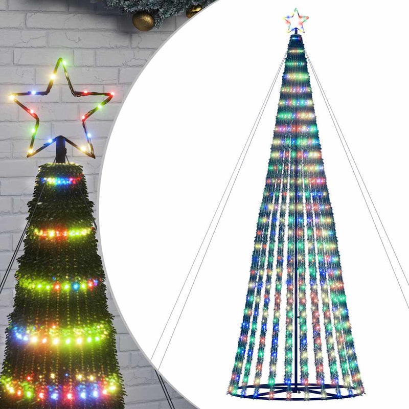 Load image into Gallery viewer, Vidaxl led-kerstboom 1028 leds kleurrijk 403 cm