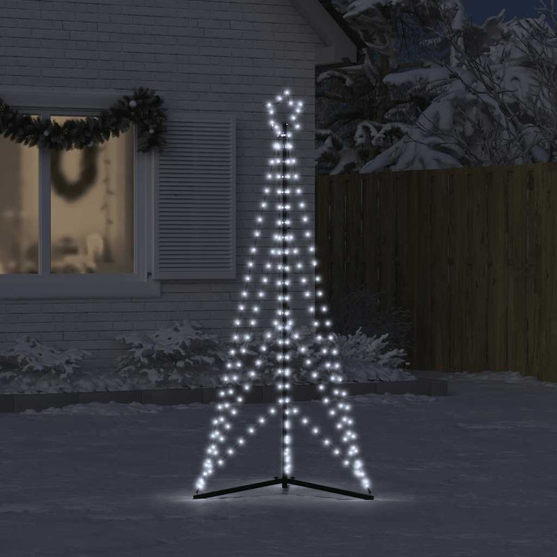 Afbeelding laden in galerijviewer, Vidaxl led-kerstboom 363 leds koud wit 182 cm