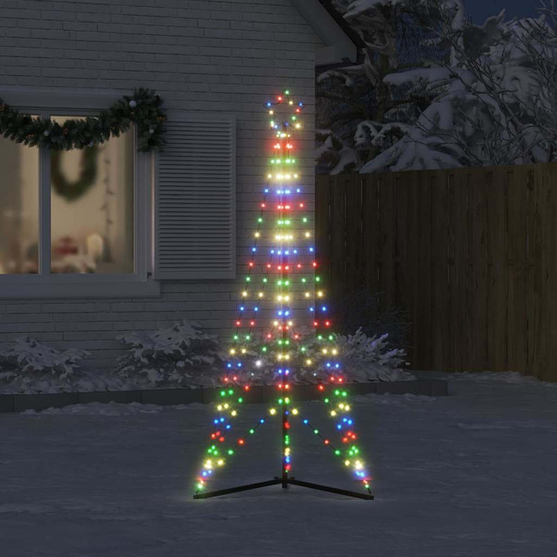 Load image into Gallery viewer, Vidaxl led-kerstboom 363 leds kleurrijk 182 cm