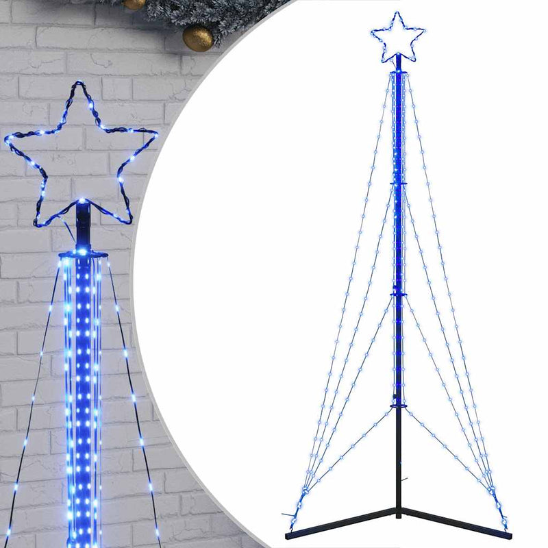 Load image into Gallery viewer, Vidaxl led-kerstboom 483 leds 240 cm blauw
