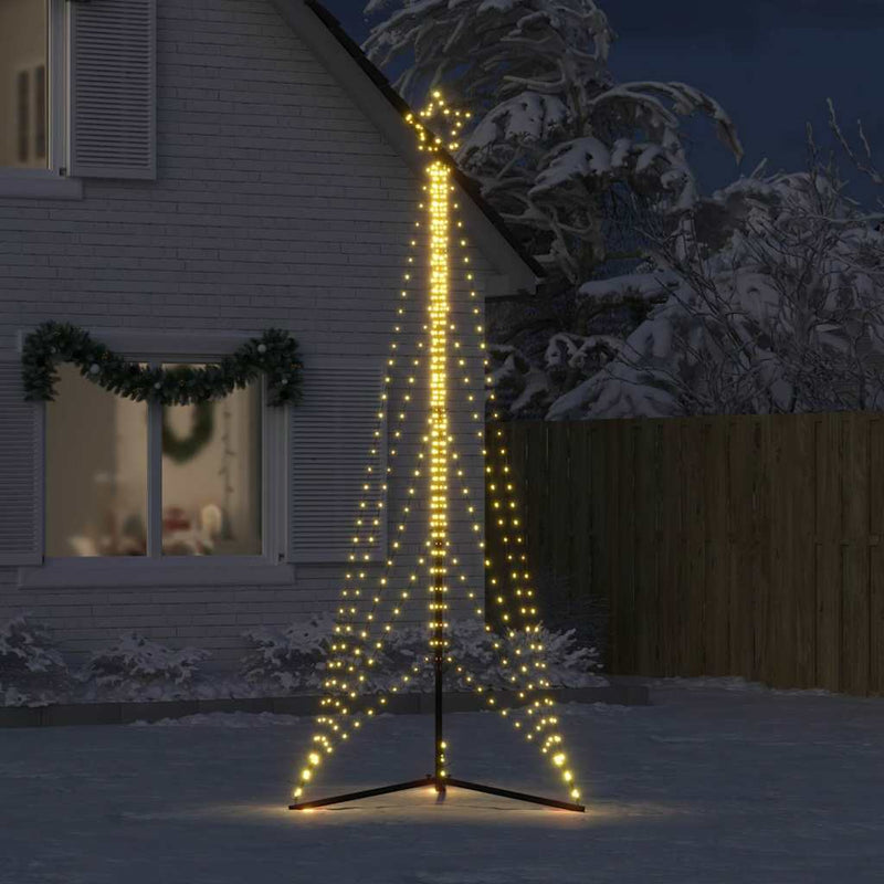 Load image into Gallery viewer, Vidaxl led-kerstboom 525 leds warm wit 302 cm