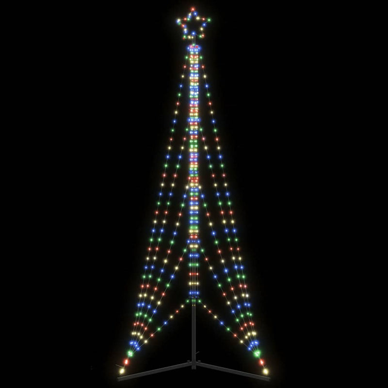 Load image into Gallery viewer, Vidaxl led-kerstboom 525 leds kleurrijk 302 cm