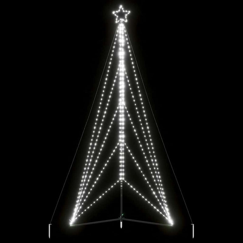 Load image into Gallery viewer, Vidaxl led-kerstboom 615 leds koud wit 404,5 cm